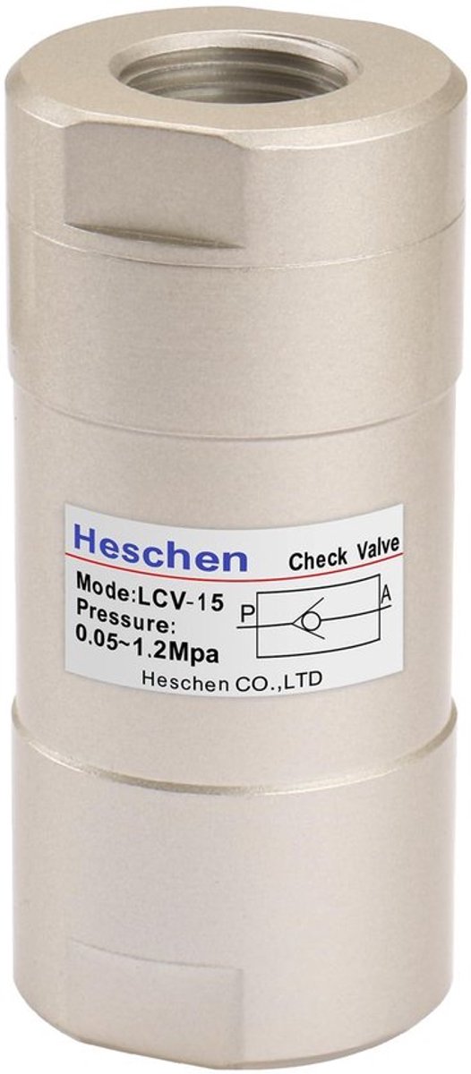 Allecto - Pneumatische Mechanische Retourventiel - Lucht - 15 mm