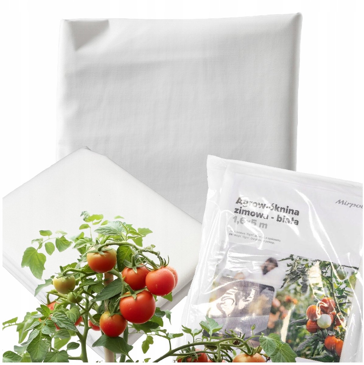 Witte Winter Agrowoven 70g/m² - Bescherming voor uw Tuin