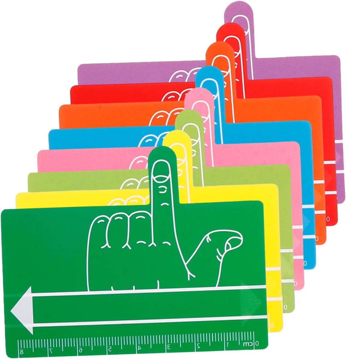 Leeshulpmiddelen - Leesstrips - Verbeterd Lezen - Visuele Focus - 24 Stuks - Diverse Kleuren