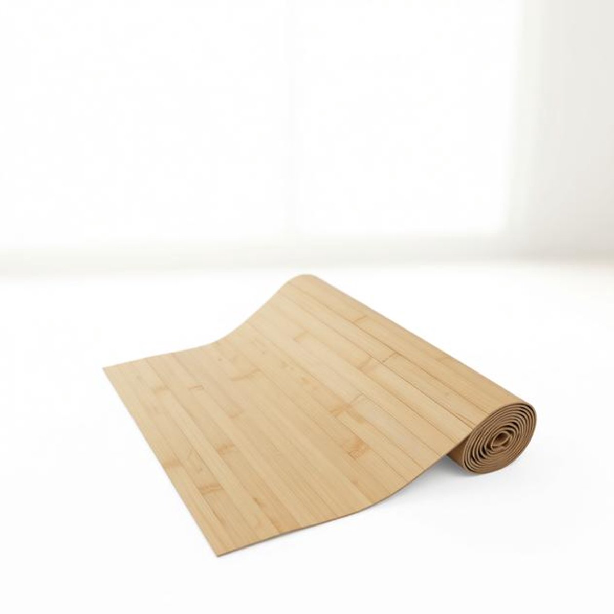 Maison Elara Decoratief Bamboe Wandpaneel 0,3 x 2,4 m voor Binnen - Natuurtint