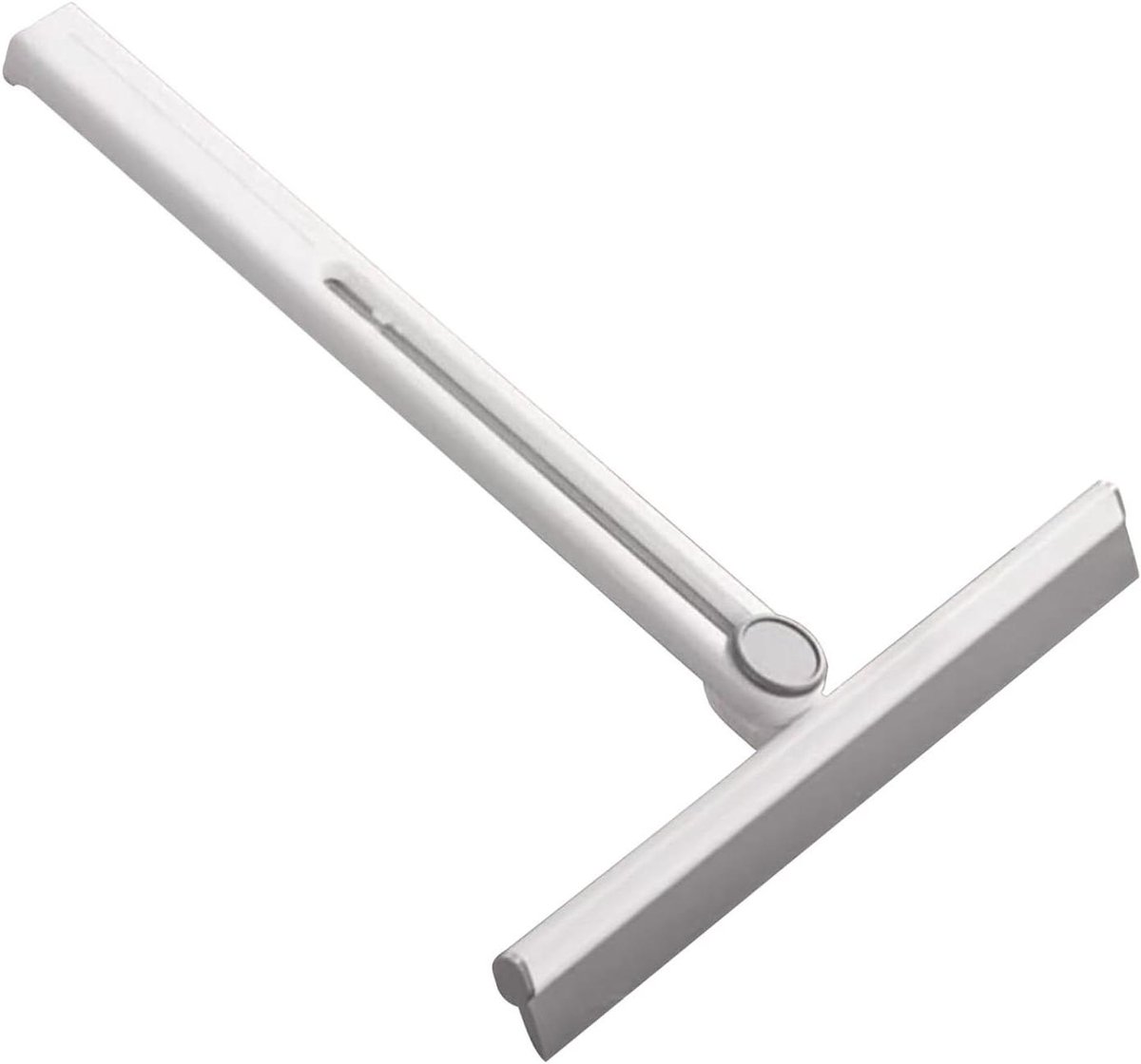Ruitenwasser Met Handvat - Schoonmaak Tool - Gladde Oppervlakken Reinigen - 360 Graden Draaibaar - 28x30cm - Grijs