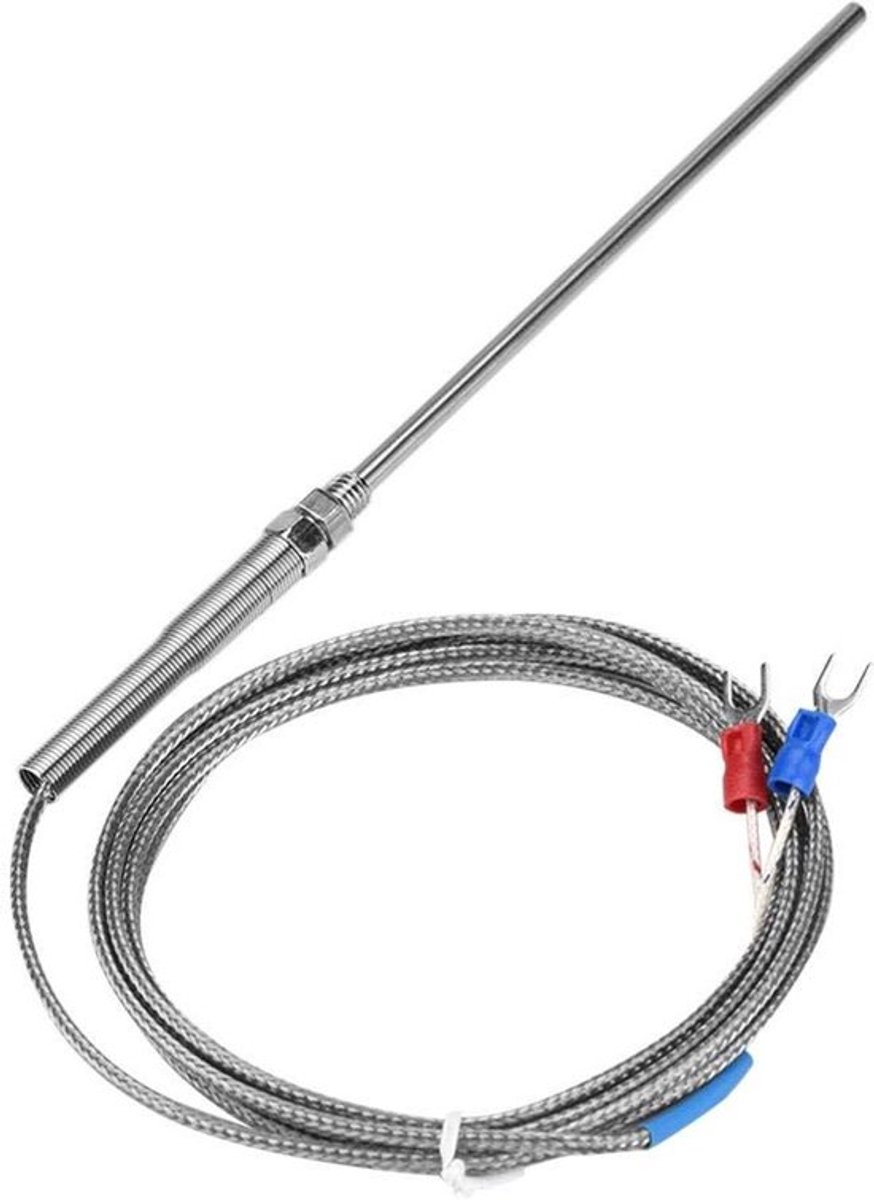Allecto - Thermokoppel Sensor - Hoge Temperatuur - 2 meter