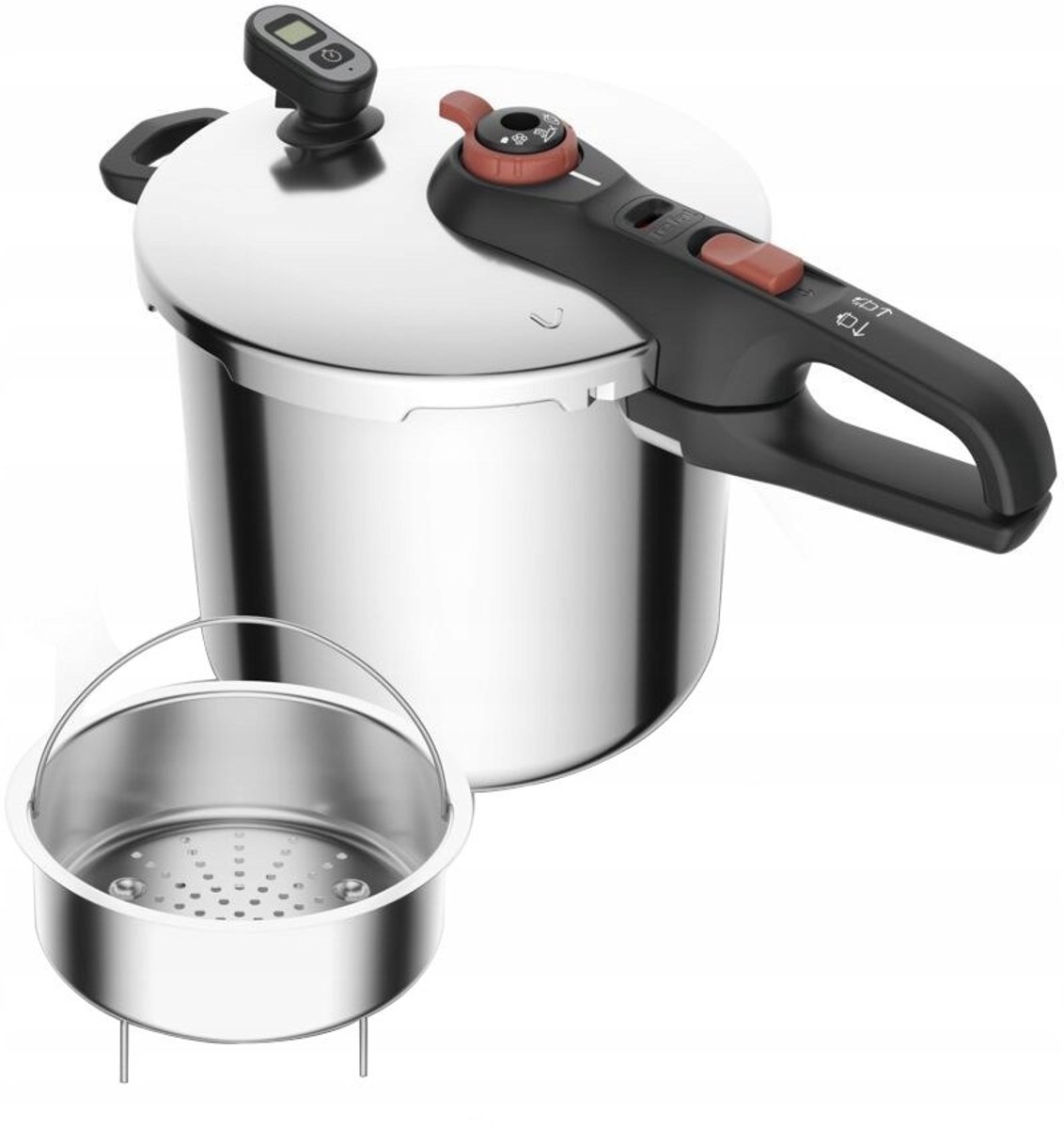 Tefal P2594401 Secure Chrono Snelkookpan 8L