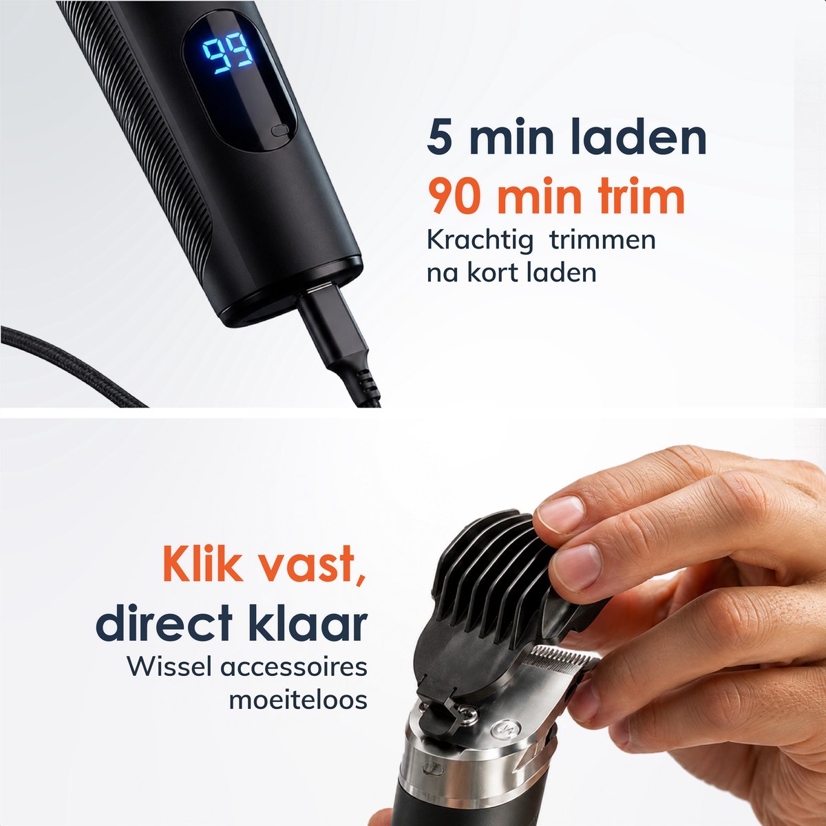 Skoov UltraEdge Trimmer voor mannen - 5 in 1 Lichaam & Baard thumbnail 4