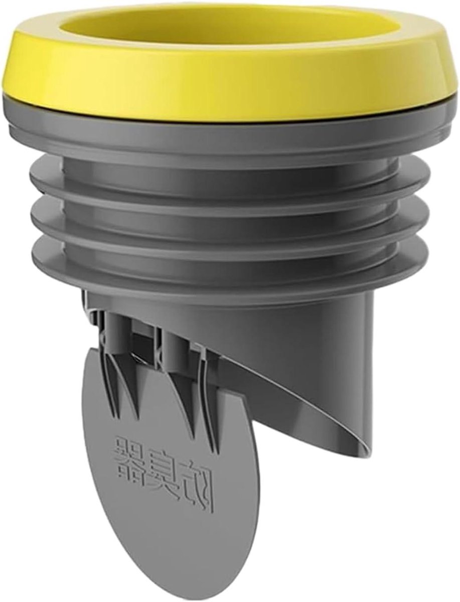 Toilet Wasring - Afdichtring WC - Lekkages Voorkomen - Sterke Kleefafdichting - 15x14 cm - Grijs