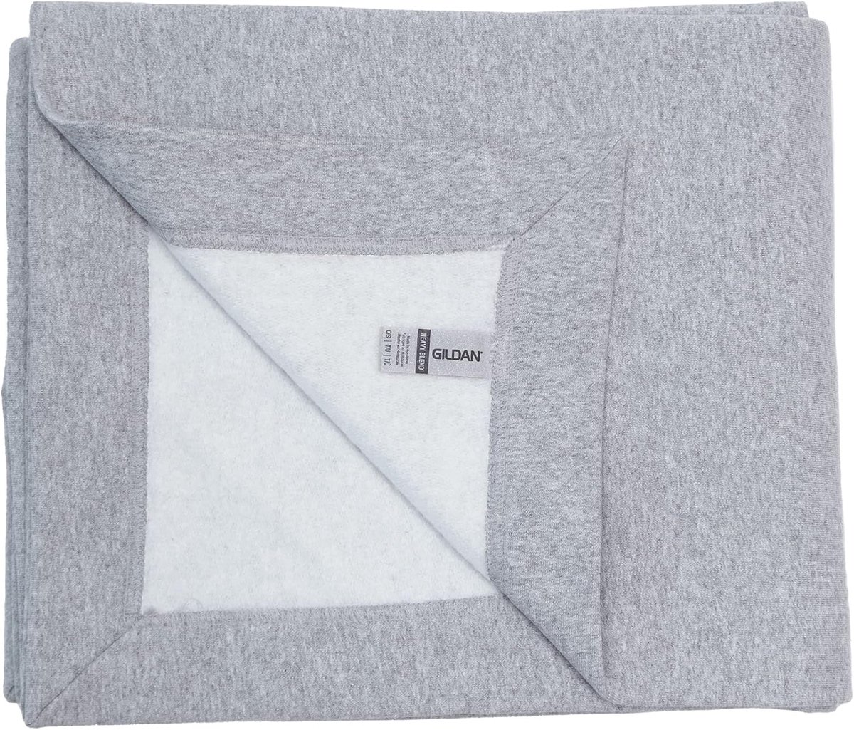 Luxe Fleece Plaid Deken 127x152 cm Warm & Zacht voor Bank, School of Sport