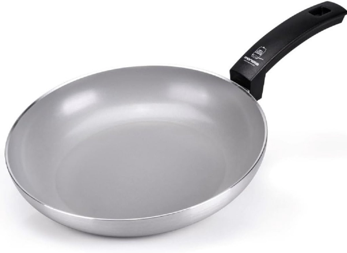 Koekenpan Koken Natuurlijke antiaanbaklaag 28 cm Grijs