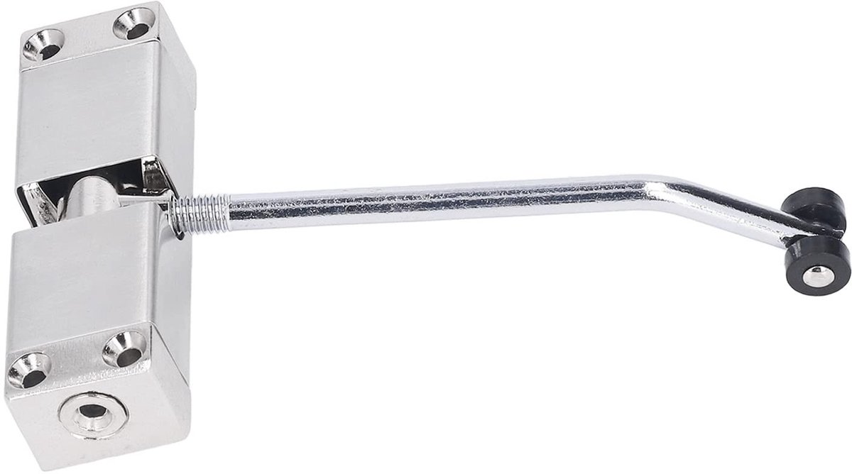 Dailygoods- Deurnaaier Langzame Sluitsnelheid - Automatische Deur Dichterbij - Gegoten Aluminium - Hoogglanzende Katrol - Stil - Verlengde Levensduur Deur - Deurdichter