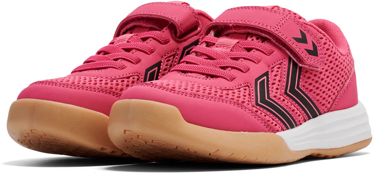 Hummel MULTIPLAY FLEX VC JR unisex sportsneaker schoenen vegan 224853 4101 Fandango Pink