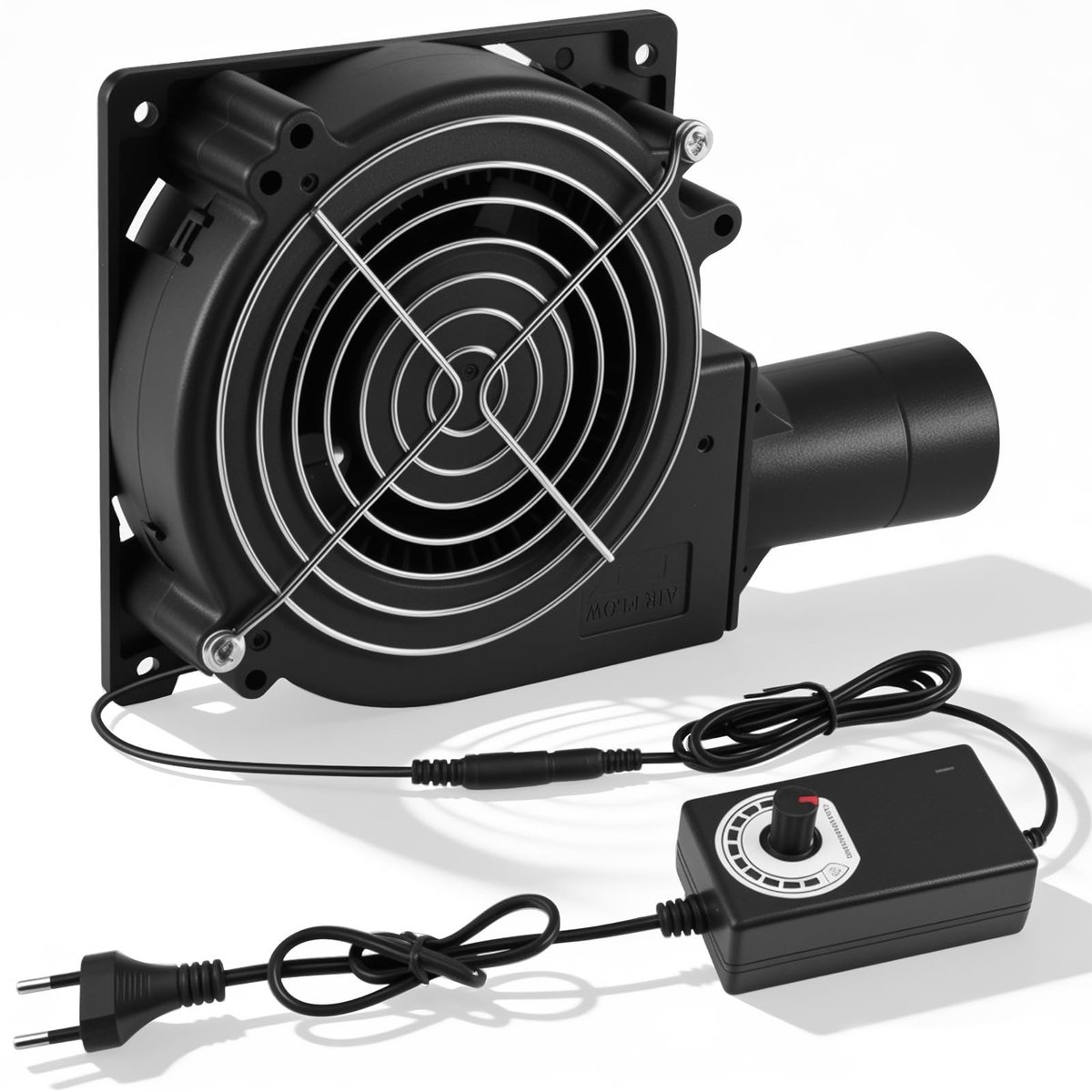 Dailygoods - Radiaalventilator met Toerentalregelaar voor Koeling en Ventilatie