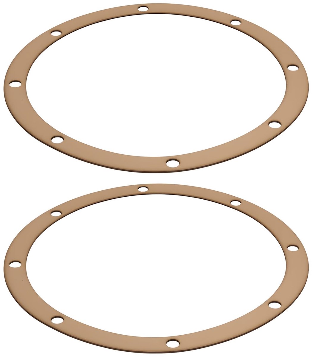 Dailygoods- Zwembadafvoer 2 Stuks - Afdichting - Compatibel met Hayward SP1048/SP1049 - Buitendiameter 19,7 cm - Betrouwbaar - Voorkomt lekken - Afvoerpakking