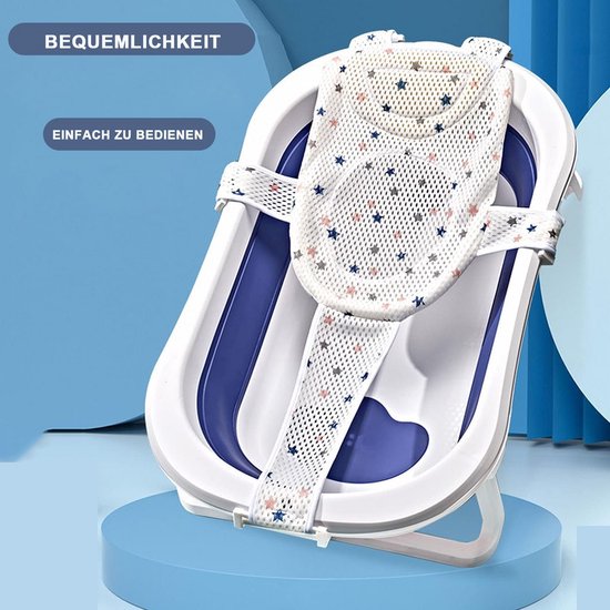 Baby Badzitje - Baby Douche Stoel - Veilig Baden - Verstelbare Maat - 0-3 Jaar - Wit — afbeelding 2