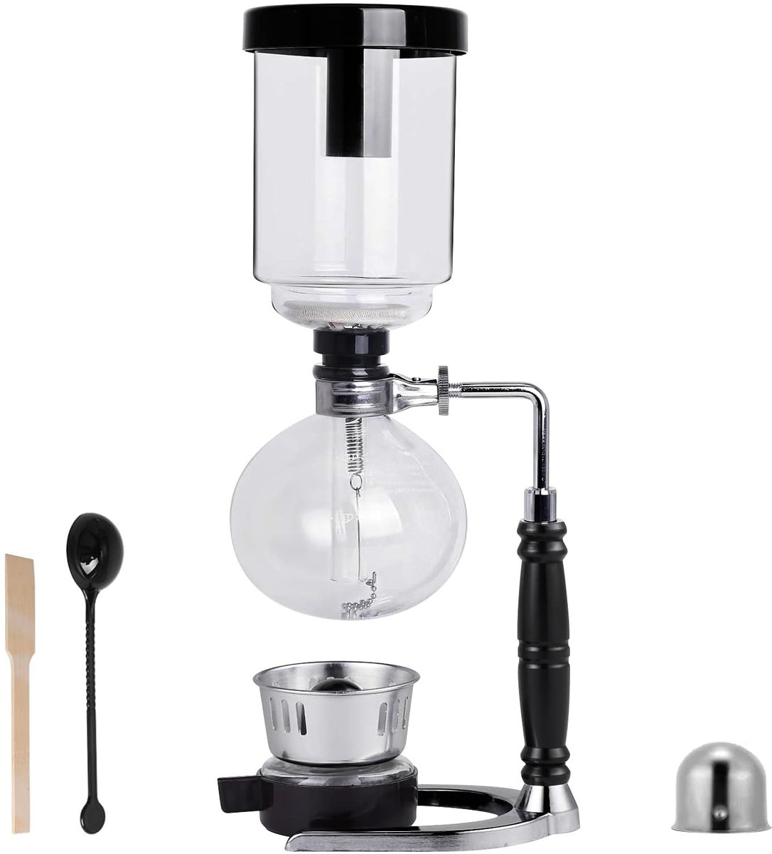Dailygoods- Koffiezetapparaat vacuüm - Hittebestendig Glas - 5 Kopjes