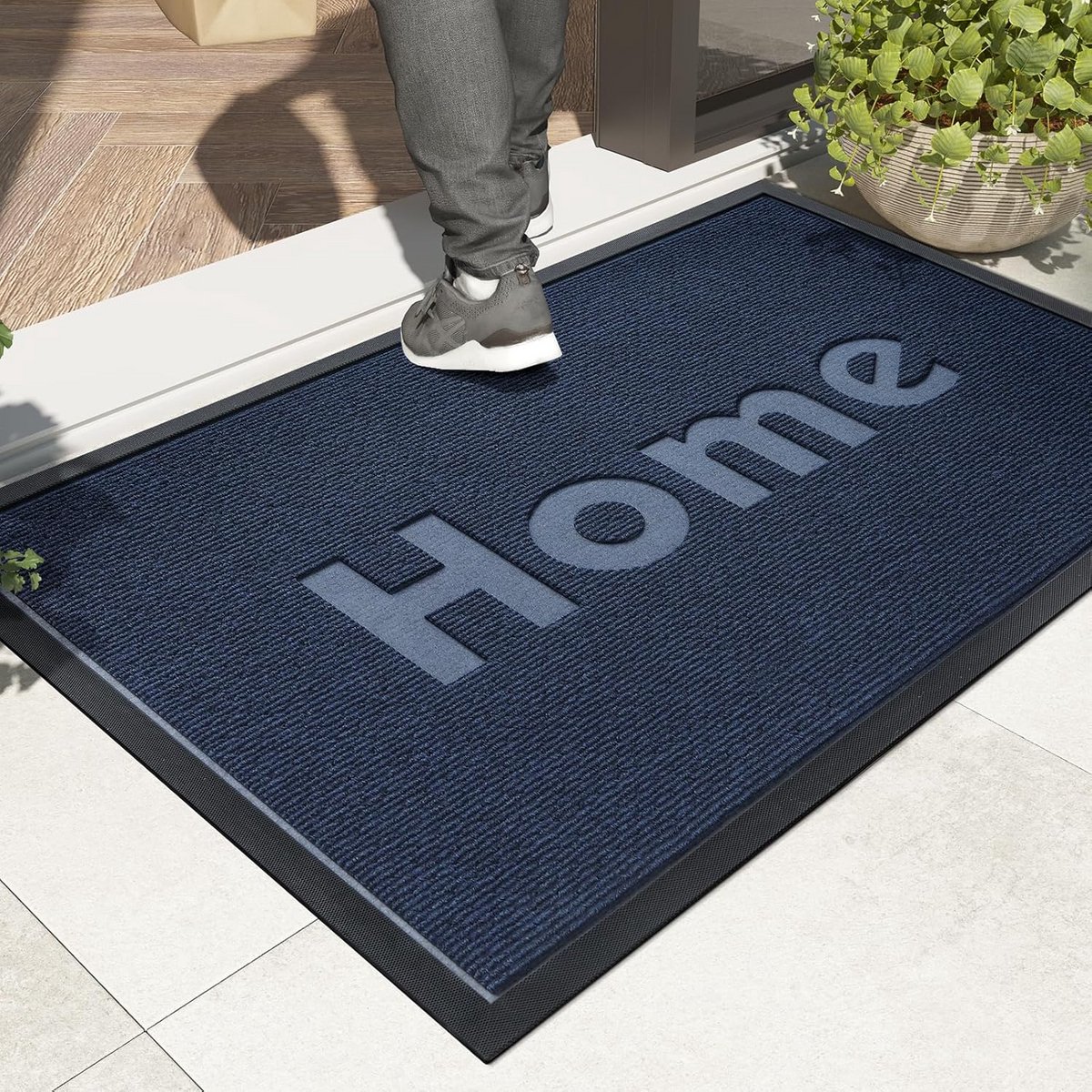 Deurmat - Voordeurmat Vuilvanger - Buiten en binnen - Anti-slip waterdicht - 60 x 120 cm -