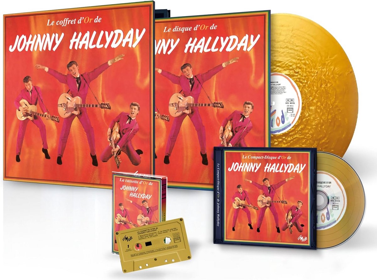 Muziek Set - Vinyl CD - Muziek Luisteren - Speciale Editie - 33 cm - Goud