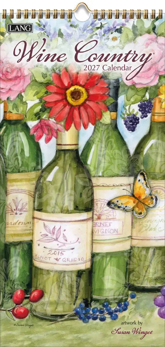 Wine Country Kalender 2027 Small