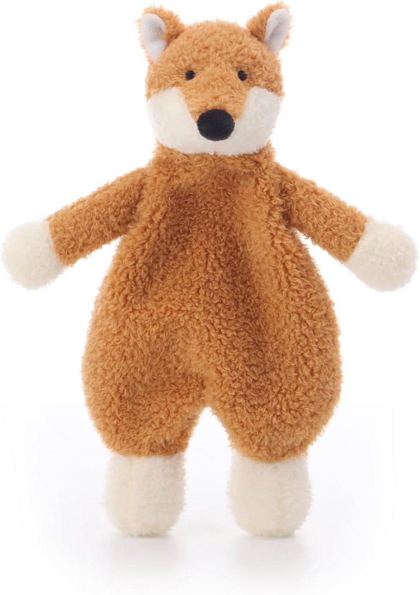 Knuffeldoekje Baby - Troostdoekje Zacht - Baby Comfort - Handgemaakt Kwaliteit - 25 cm - Beige