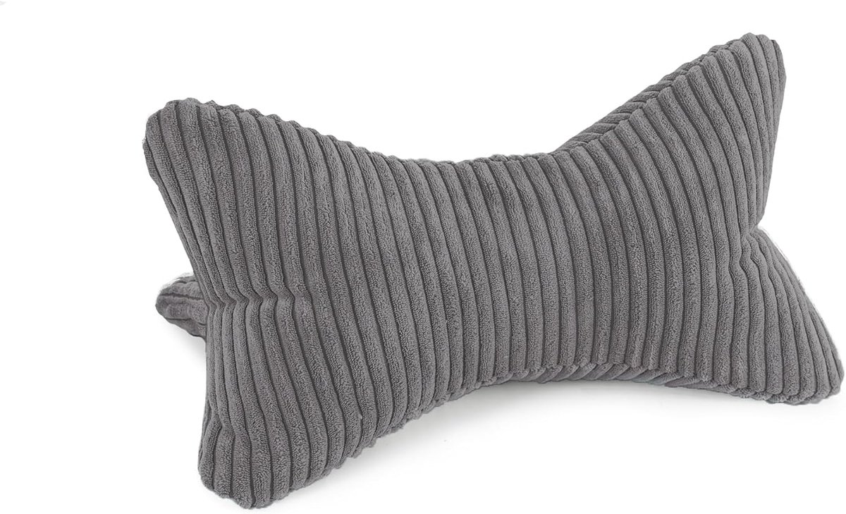 Leeskussen - Nekkussen Rugsteun - Ontspannen Lezen - Ergonomische Vorm - Standaard - Antraciet