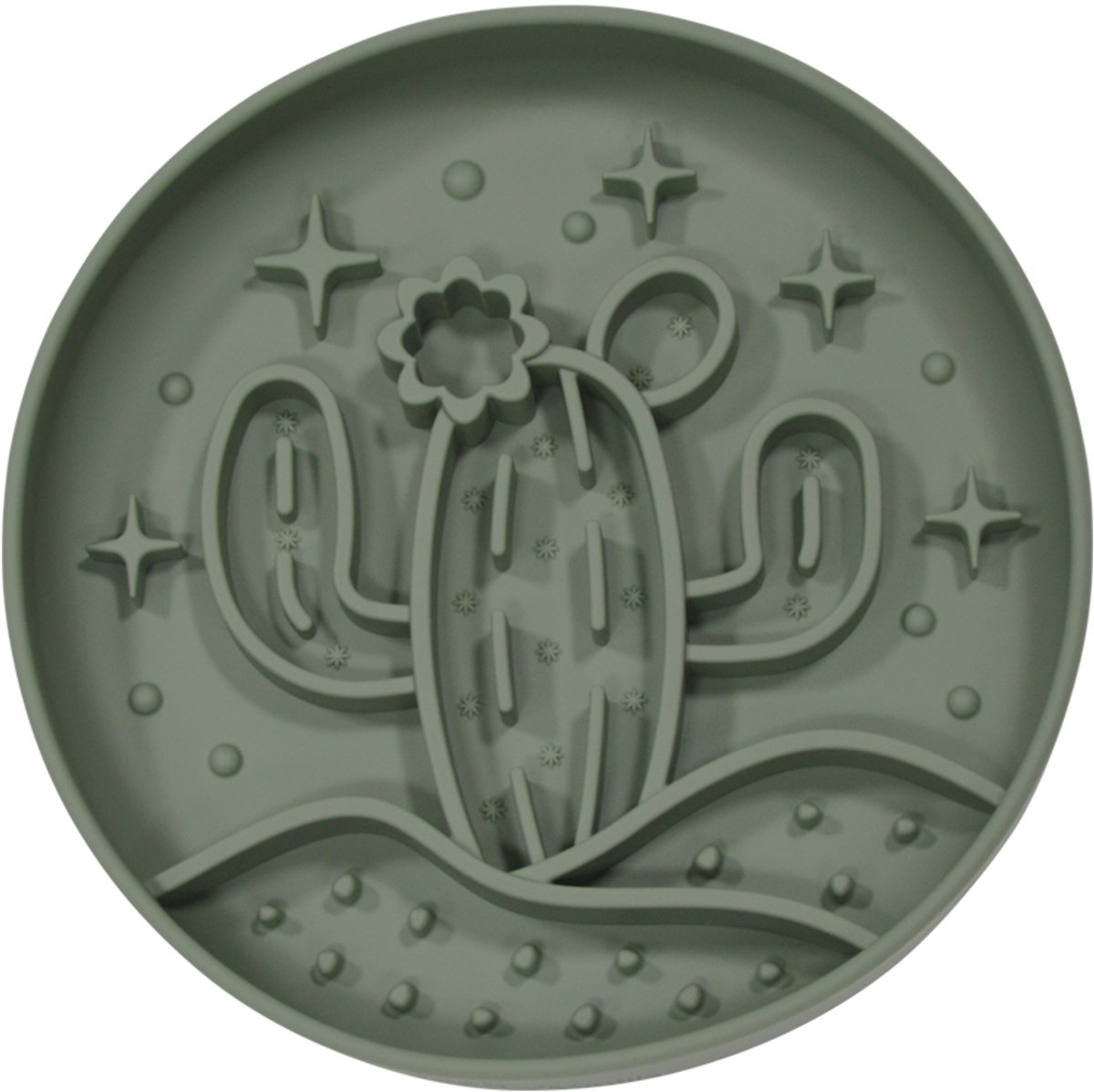 JV Bon App Voerbak Slow Feeder Antislip Silicone Cactus