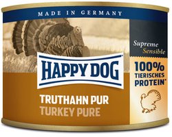 Happy Dog - Sensible Pure 6x200g - Kalkoen
