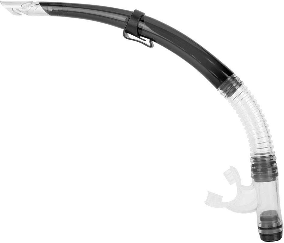 Dailygoods- Snorkelset Volwassenen - Droge Snorkel - Ademslang - Siliconen Mondstuk - Snorkeluitrusting - Duiken - Duiksnorkel