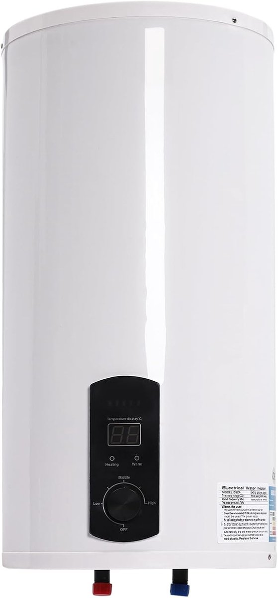 Elektrische Boiler - Warmwater Ketel - Direct Warm Water - Snel Opwarmen - 50 tot 120L - Wit