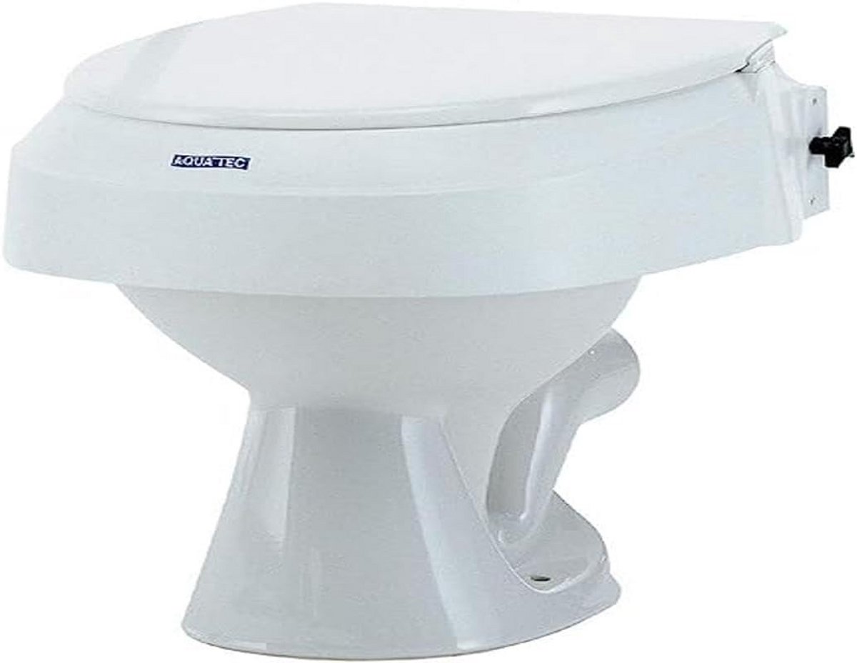 Toiletverhoger - WC opzetstuk - Zelfstandig Toiletgebruik - 3 Hoogte-instellingen - Tot 15 cm - Wit