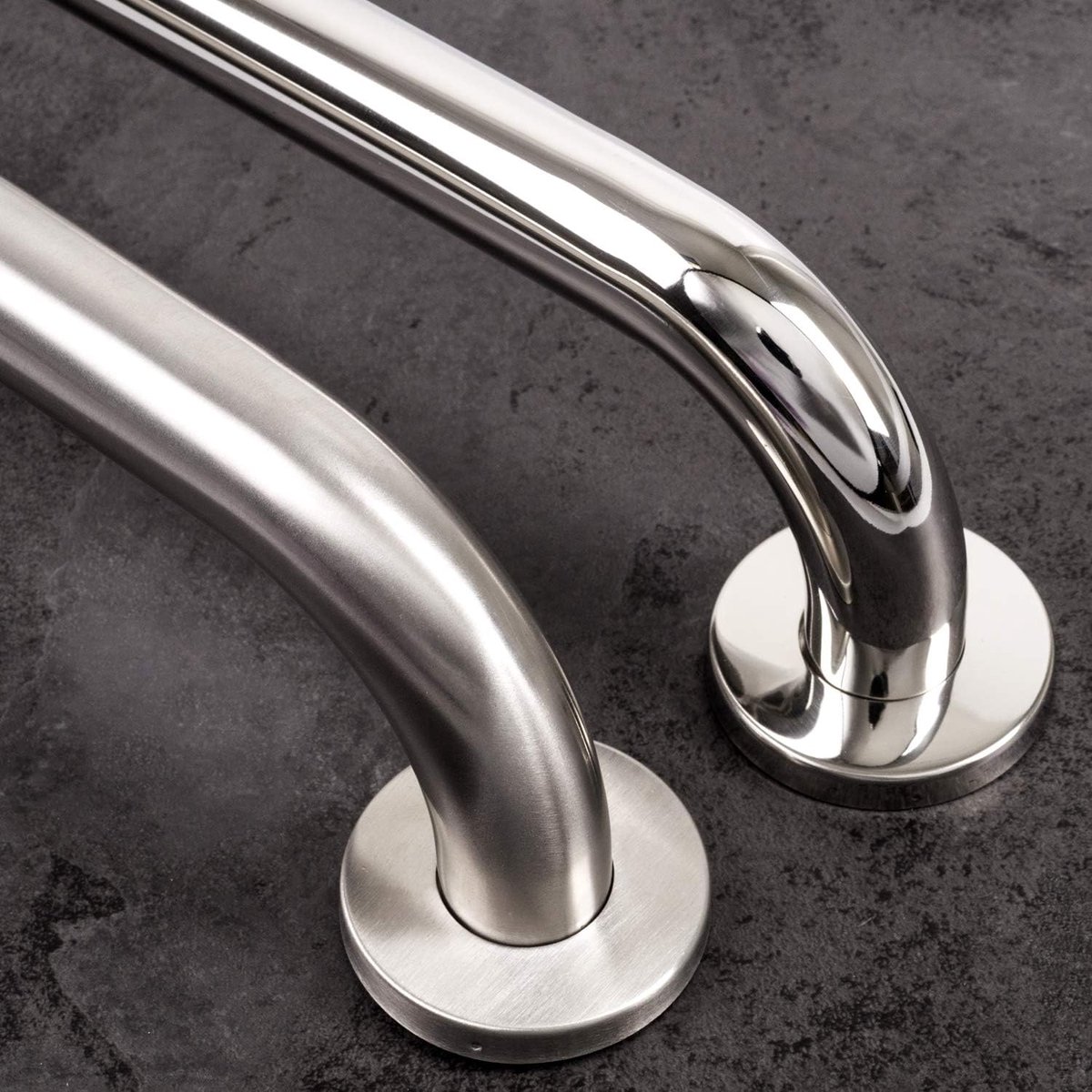 Douche Handgreep - Badkamer Greep - Veiligheid Binnen - Roestvrij Staal - 80 cm - Geborsteld
