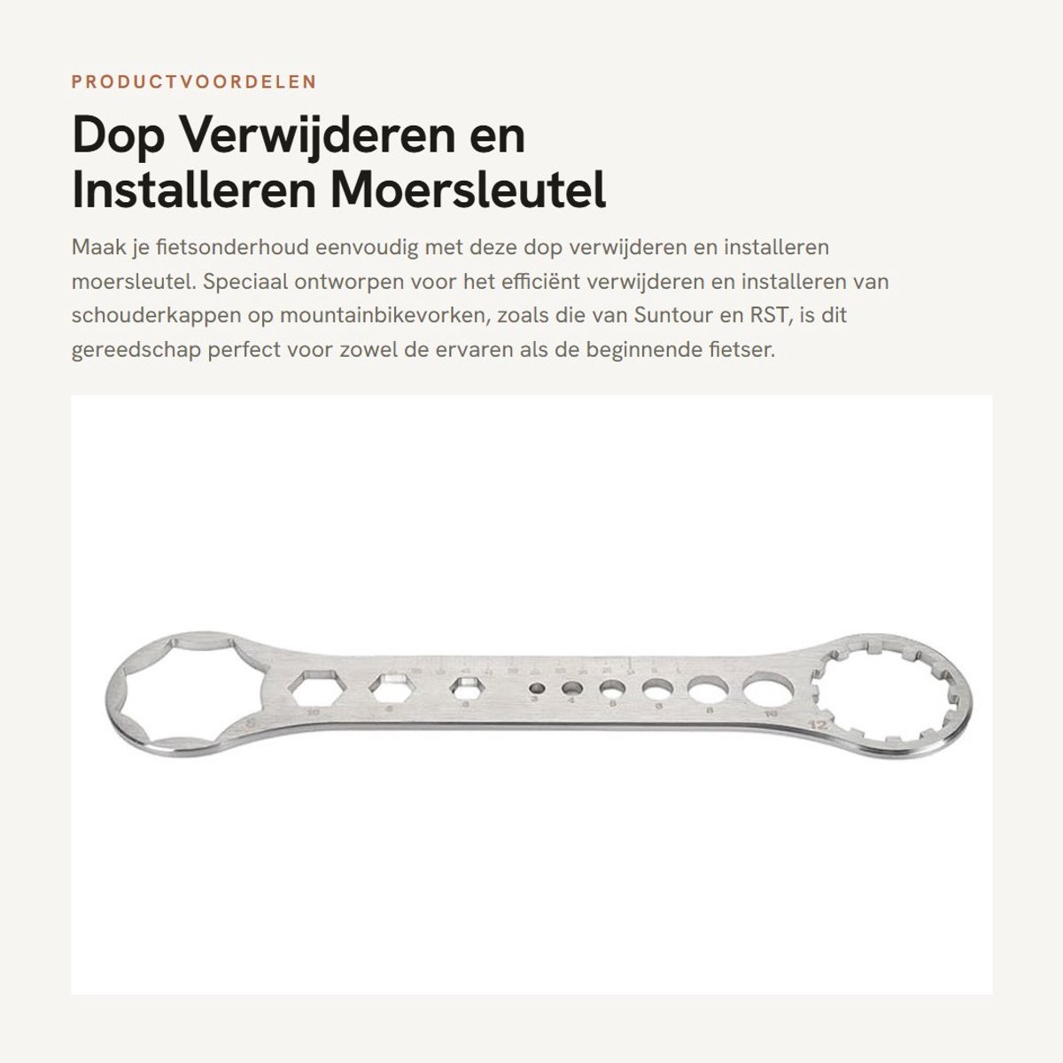 Dailygoods- Fietsvorksleutel Roestvrij Staal - Fietsgereedschap Koffer - Fiets Gereedschap Set - Gereedschapskoffer Fiets - Fietsgereedschapsset - Duurzaam en Betrouwbaar