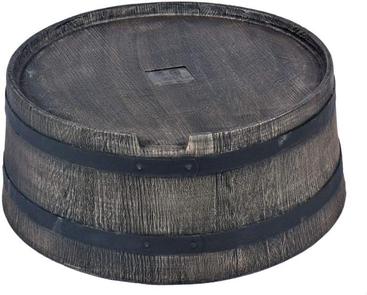 Houten Vat - Regenton Houtlook - Regenwater Opvangen - UV Bestendig Materiaal - 350 Liter - Bruin