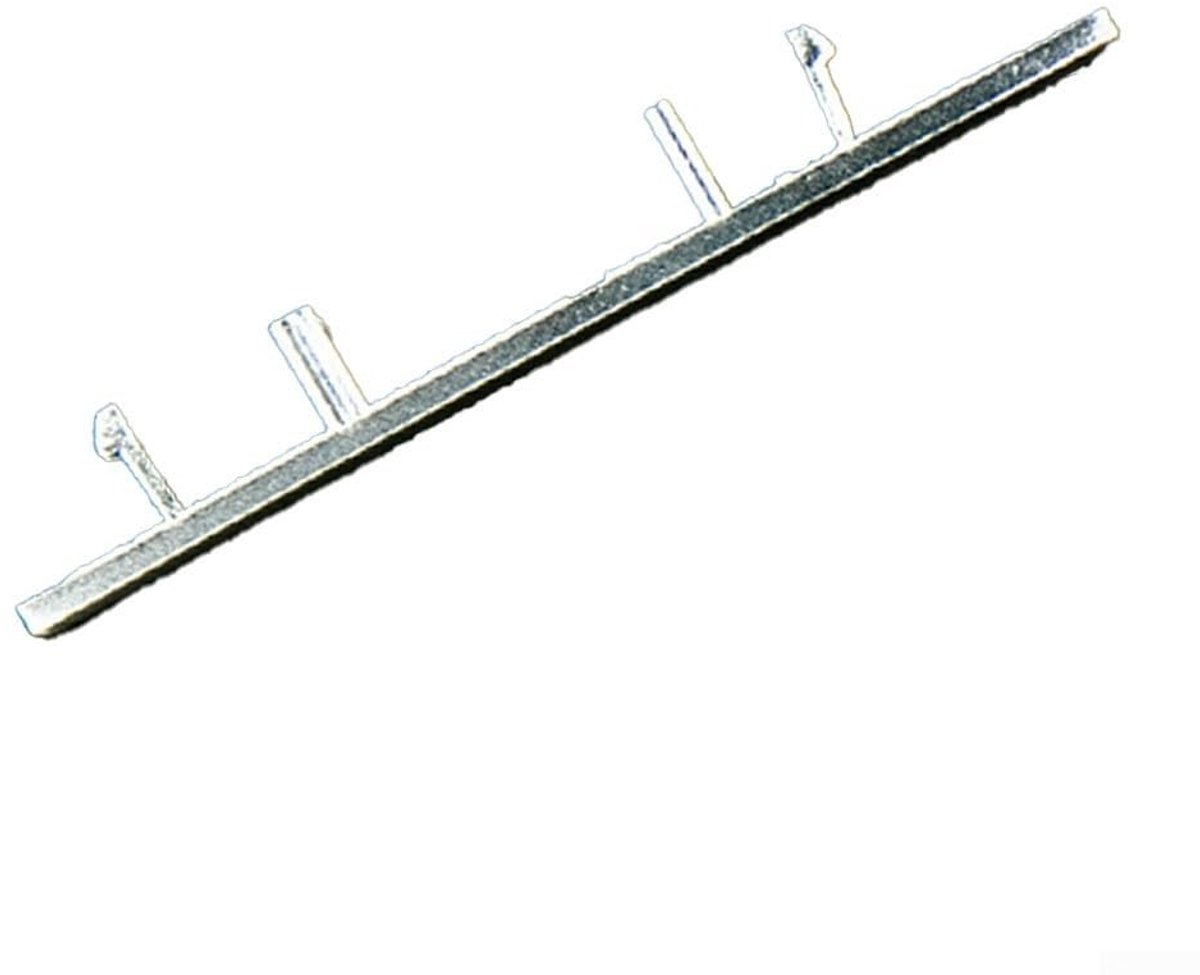 Dailygoods - Precisie Fit AC Schakelaar Knop Trim Strip - Hoogwaardige vervangingsonderdeel - Zilver mat - Voor Mercedes W212 E Serie - Eenvoudig...