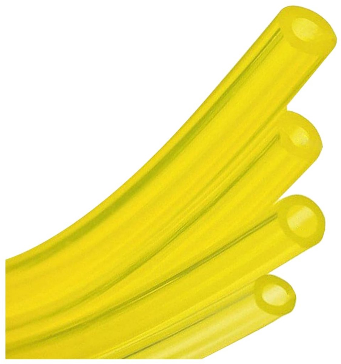 Dailygoods - Flexibele Benzineslangen - Oliebestendige Slang - 4 Maten - Geel - Voor Kleine Motoren - Geschikt voor Grasmaaiers