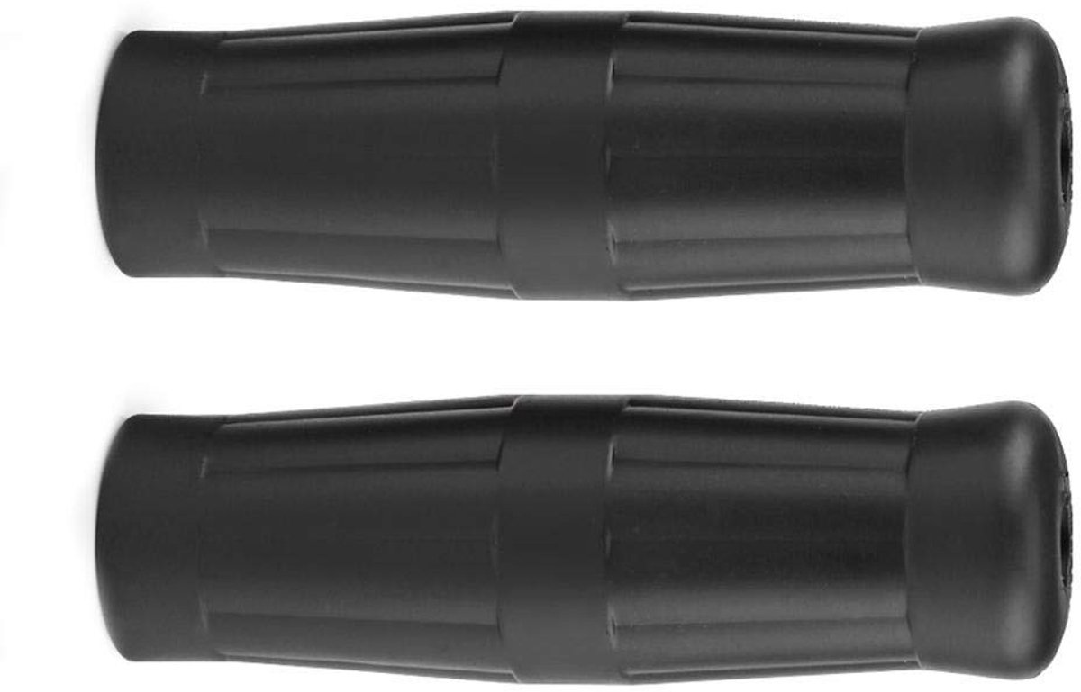 Dailygoods- Stuurhandgrepen Antislip - Universeel Vintage - Rubber - Motorfiets - 1 Inch / 7/8 Inch - Eenvoudig te Installeren - Motorhandgrepen
