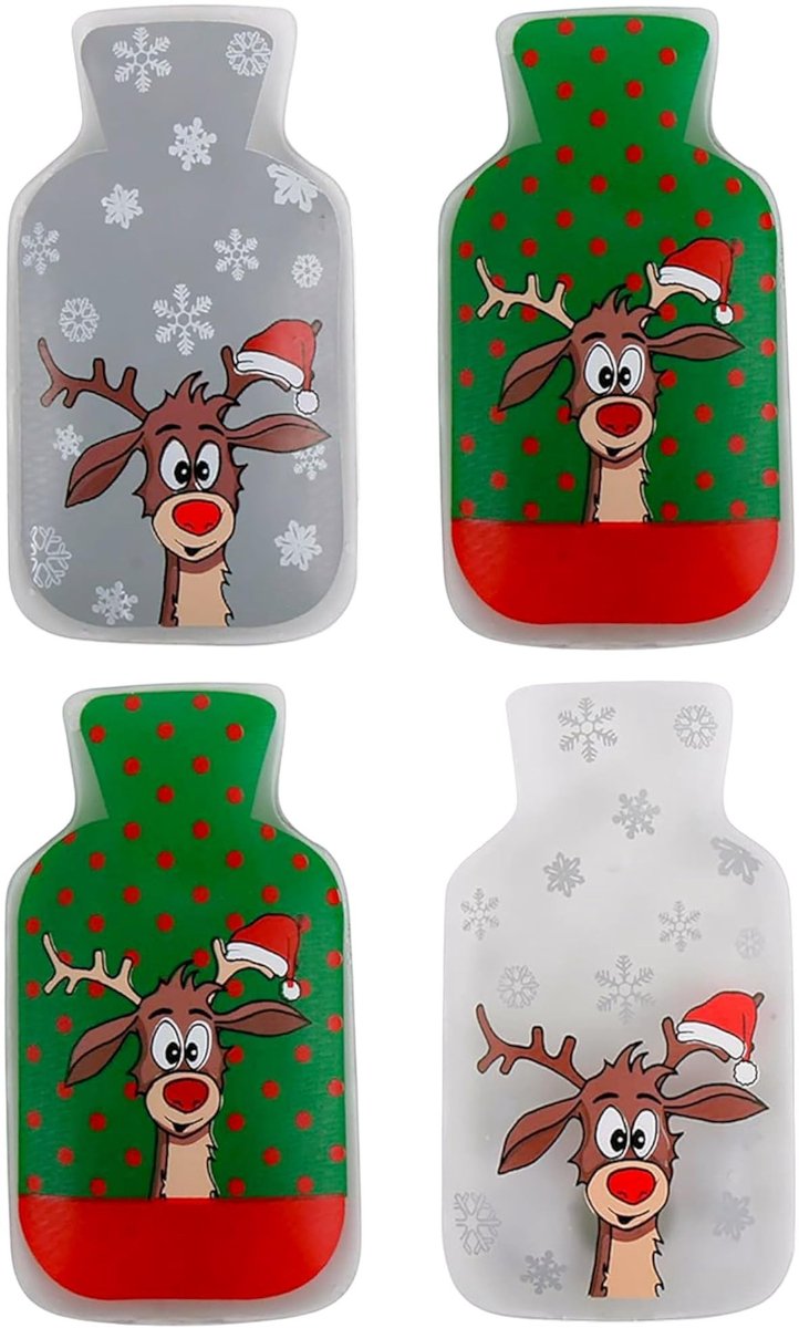 Dailygoods - Handwarmers - Warmtezakjes - Herbruikbare warmtepads - Set van 4 - Koude dagen - Lichtgewicht en draagbaar - Uniseks