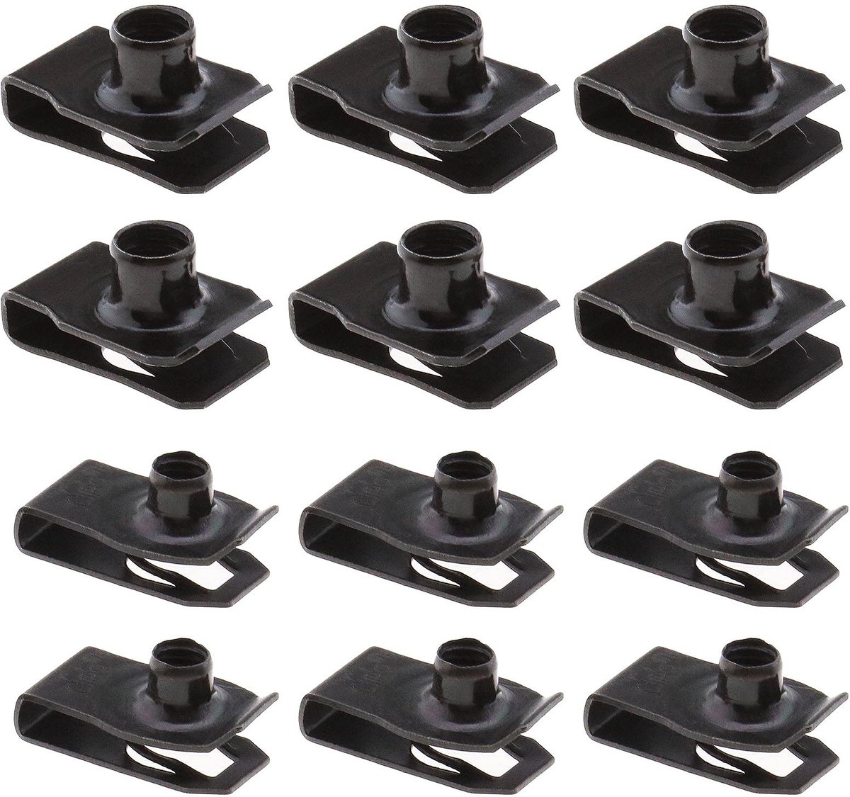 Dailygoods- U Moer Stevig en Duurzaam - M6/M8 Bevestigingsclips - 20 Stuks - Voor Motorvoertuigen - Huishoudelijke Apparaten - Lange Levensduur - Bevestigingsclip