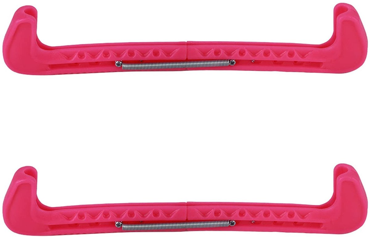ZEYNOMAX- Schaatsbeschermers - Verstelbaar - Kunstschaatsen/IJshockey - Bescherming - Plastic - 2 Stuks - 31x6x1.8cm - Schaatsbescherming