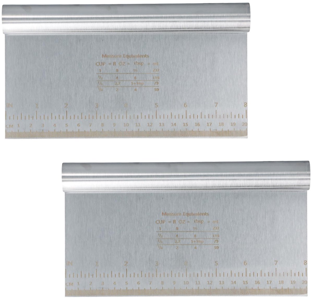 NTHProducts Deegsnijder - Multifunctionele Deegschraper - 20 x 12 cm - Perfect voor Taart en Pizza - Praktisch Keukengereedschap - Geschikt voor ...