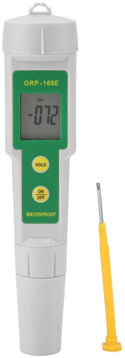 Allecto - redox meter - Portable water quality meter - Compact en eenvoudig in gebruik - Digitale test pen - Geschikt voor aquariums en zwe...