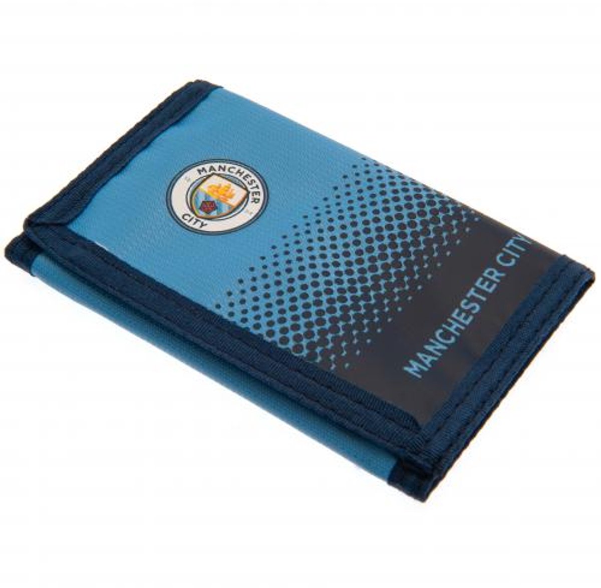 Manchester City portefeuille fade blauw