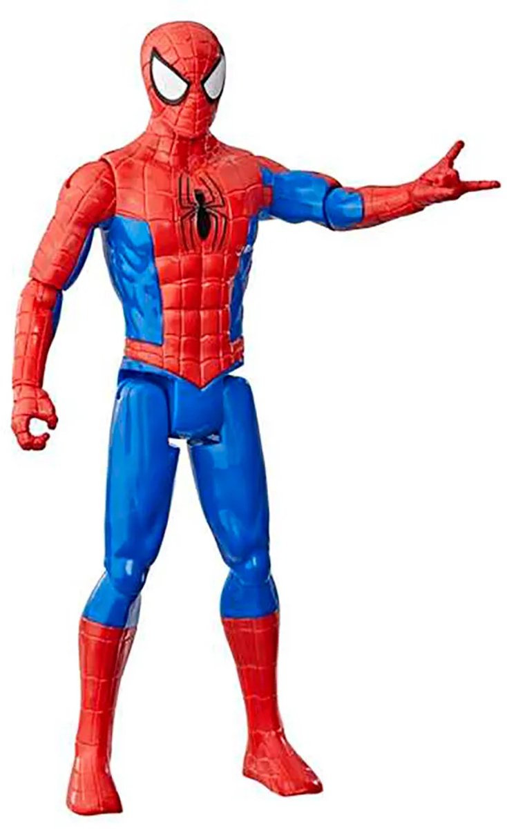 Hasbro Spider-Man actiefiguur rood blauw klassiek 30 cm speelgoed. — afbeelding 7