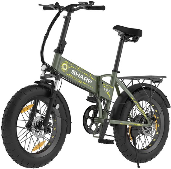 Sharp Bilbao elektrische vouwfiets fat urban 10.2Ah 20 inch van Sharp — afbeelding 2