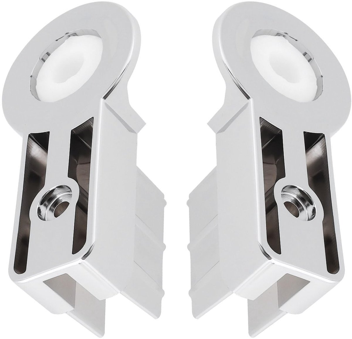 Dailygoods - Set van 2 Bad Scharnieren Beugels voor Douche Deuren