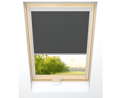 time4blinds - Dakraam Rolgordijn - Breedte 390mm, Hoogte 612mm - Compatibel met Velux, Compatibel met Fakro - Verduisterend Rolgordijn, Ther