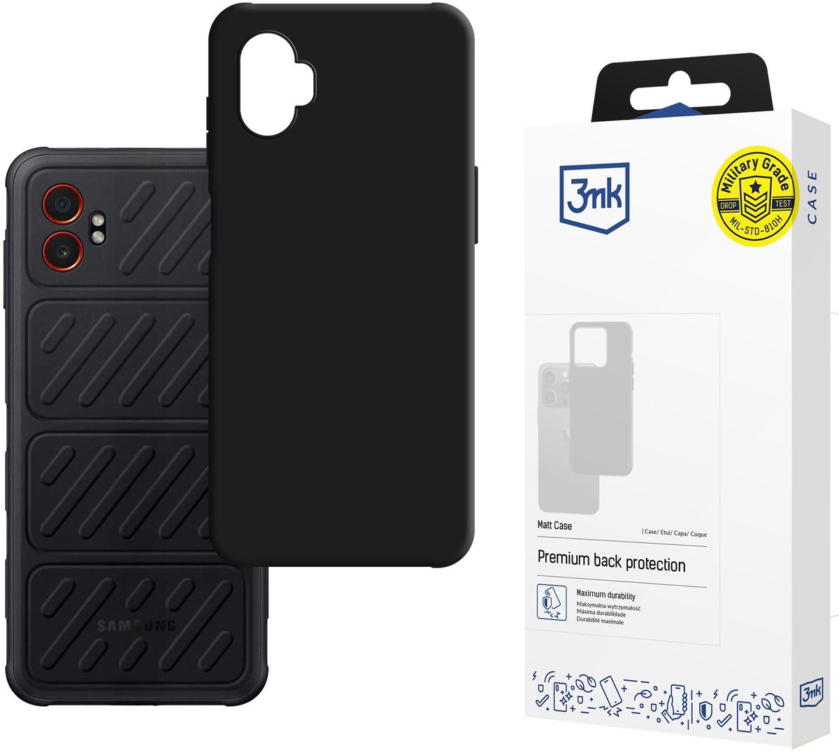3Mk Hoesje Voor Samsung Galaxy Xcover 7 Pro Matte Bescherming Tegen Krassen