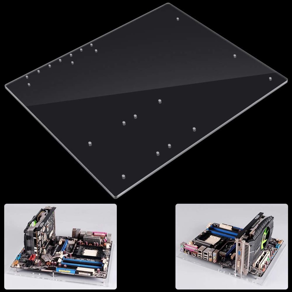 Dailygoods - Transparante Acryl Computerbehuizing voor ATX Moederborden