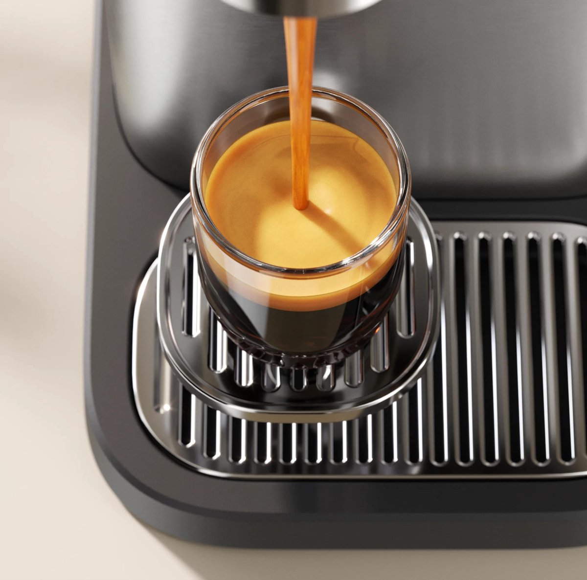 Philips Baristina Plus - BAR500/00 - Espressomachine - Pistonmachine - Ijskoffie - Stainless Steel – foto 3