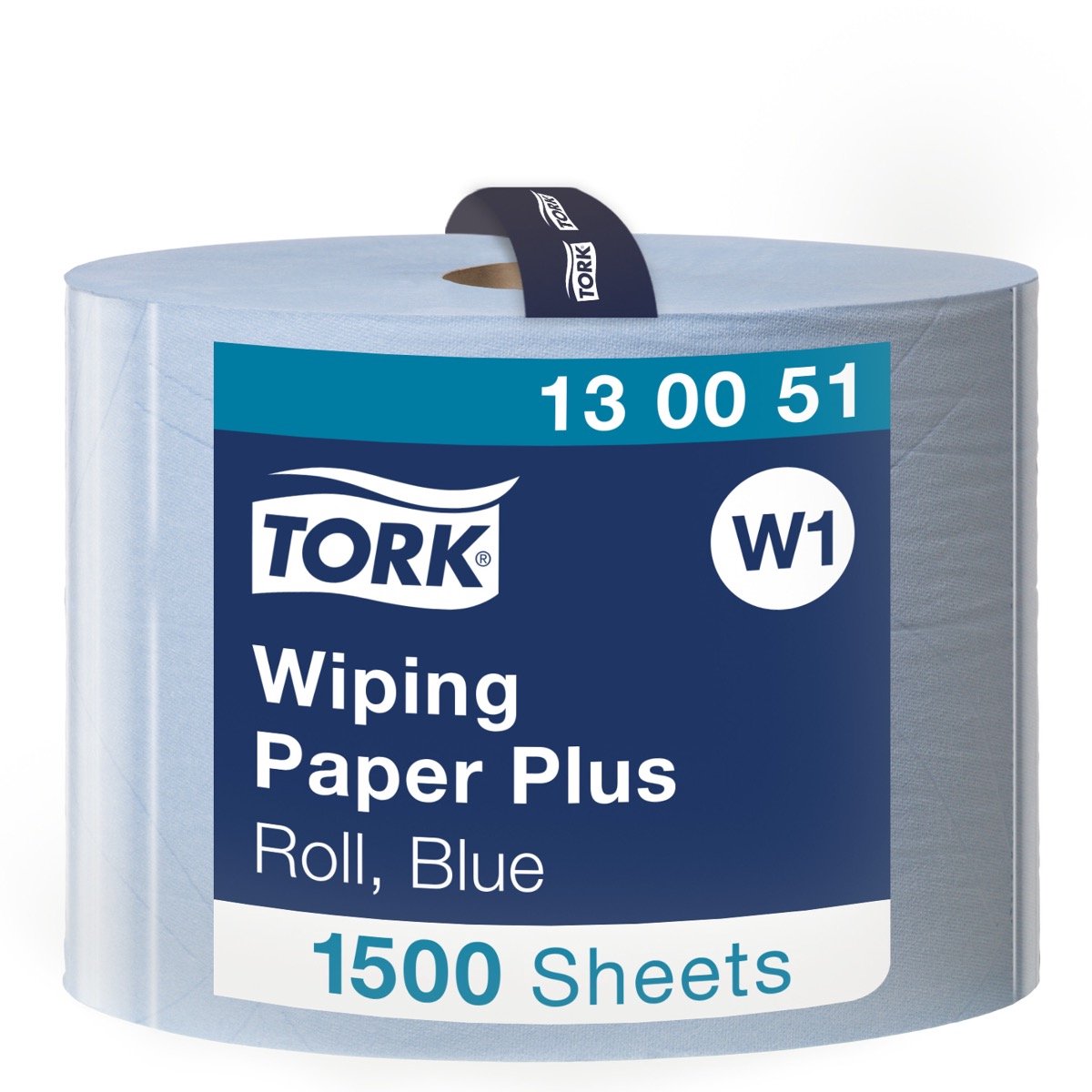 Tork Adv. Wiper 420 Perform. 2-lgs blauw 510 mtr x 24 cm pak à 1 rol/1500 vel (130051)