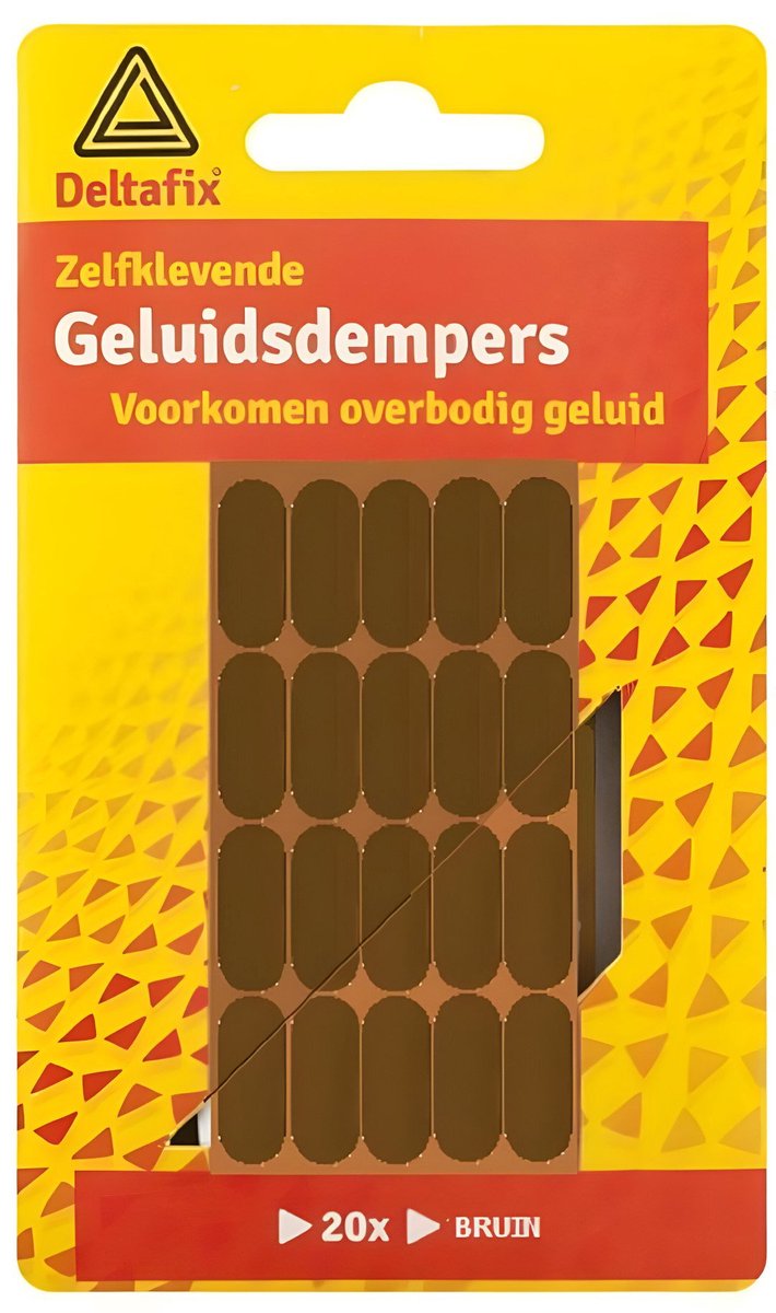 GELUIDDEMPERS / BUFFERS BRUIN 20 ST.