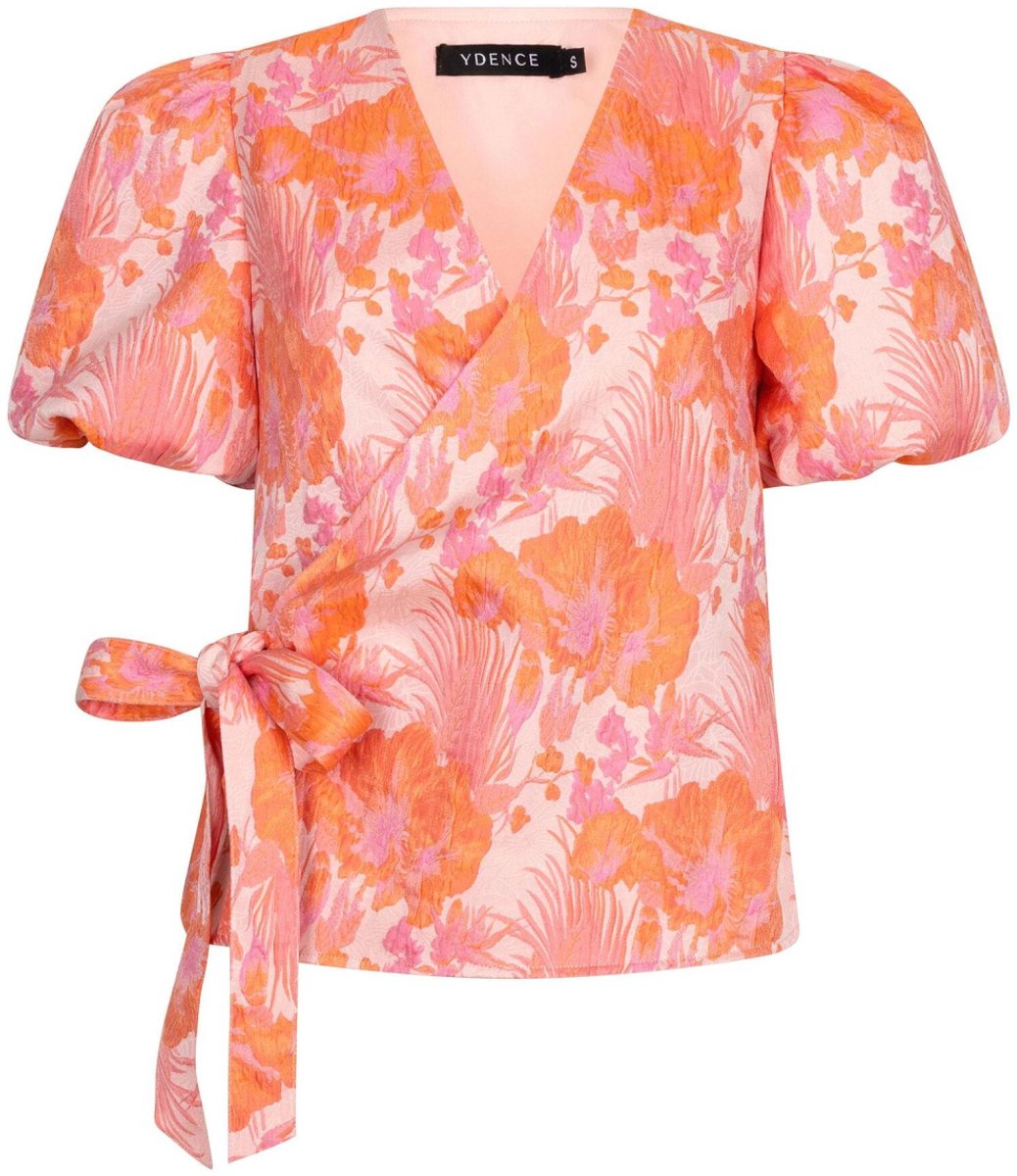 Ydence Blouse Top Hillary Os2625 081 Orange Dames Maat - XS