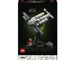LEGO® Icons Project Hail Mary - Sciencefiction Ruimteschip Modelbouwset - Decoratieve Ruimtebouwset voor Volwassenen, Fans van Scifi en Verzamelaars - Verjaardagscadeau - 11389 Image